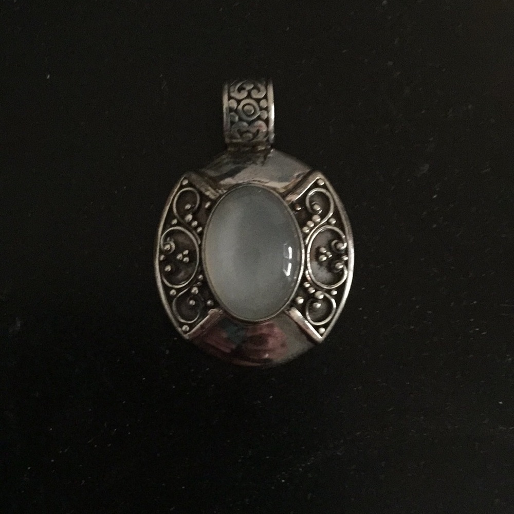 925 silver Bali style pendant